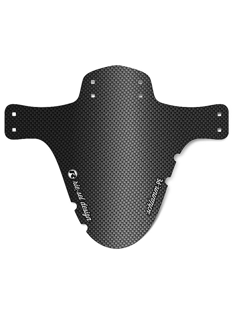 RIESEL DESIGN Mudguard schlamm:PE Carbon 21 schwarz